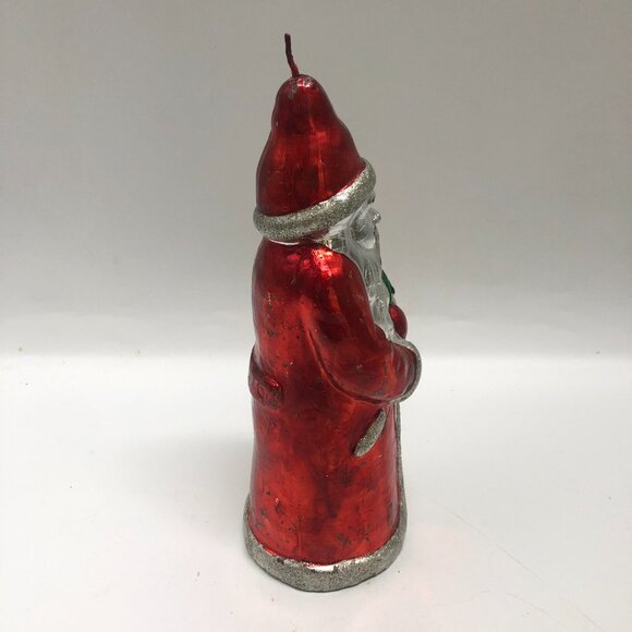 Vintage Santa Clause Candle  8.5" Tall Christmas holiday - Picture 3 of 8